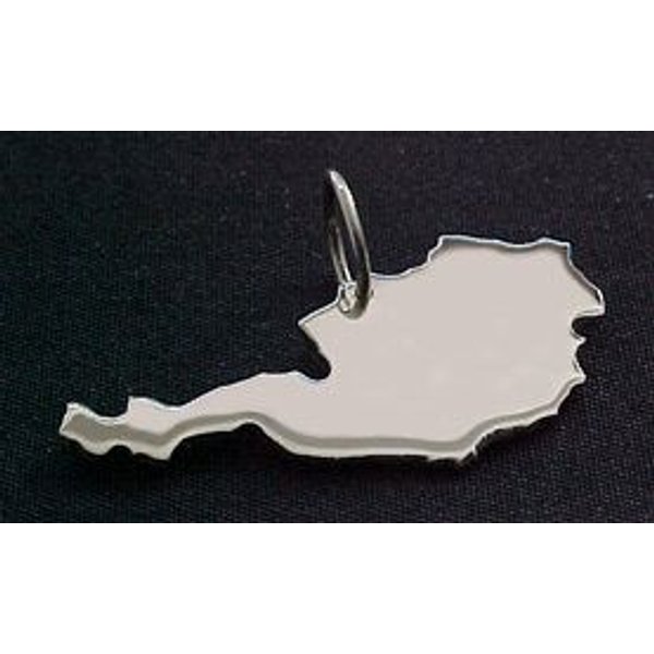 S.W.w. Schmuckwaren ÖSTERREICH Kettenanhänger in 925 Silber