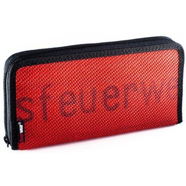 Feuerwear ALAN Damenbörse in Red