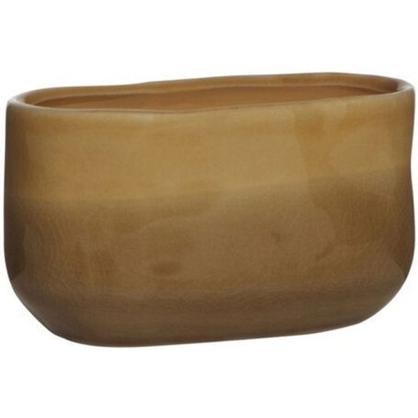 Mitienda Shop Blumentopf Bowl amber Keramik