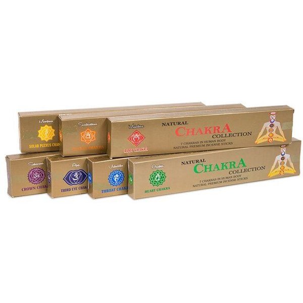 Just Be Räucherstäbchen Chakra Collection Geschenkset