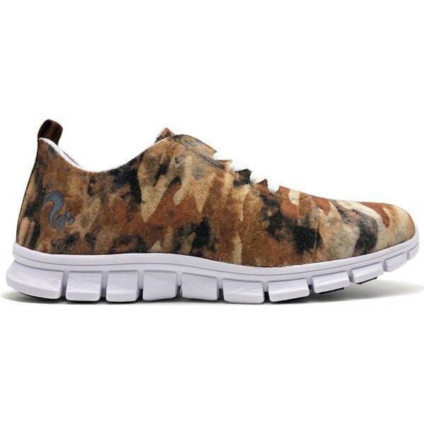 Superleichter, veganer Sneaker "thies ® PET Camo" aus recycelten Flaschen, flexibel und bequem