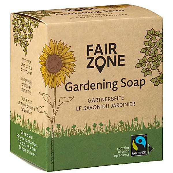 FAIR ZONE Gardening Soap 160 Gramm - Gärtnerseife für Hände