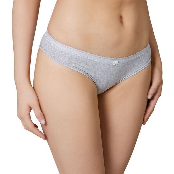 VATTER Bikini Slip "Steady Suzie" fancy grey