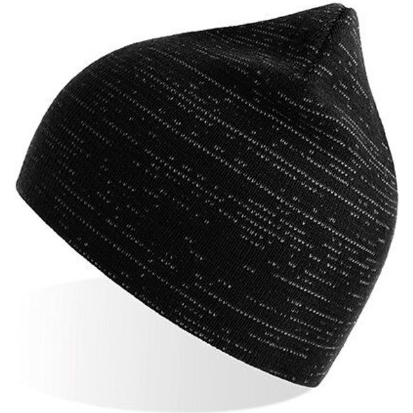 Atlantis Headwear Atlantis Shine Beanie Mütze recyceltes (rPet) Polyester mit Reflexfäden