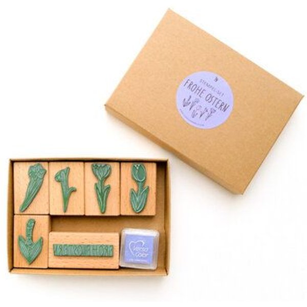 STUDIO KARAMELO STEMPEL SET FROHE OSTERN, verschiedene Variationen