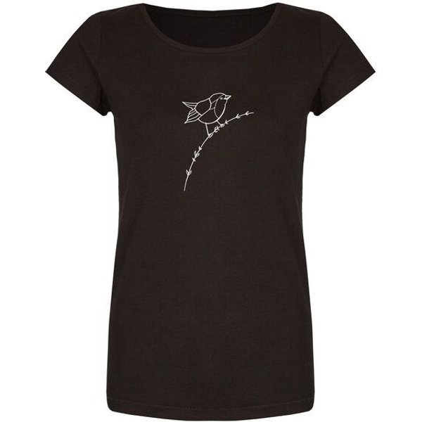 Brandless Basic Bio T-Shirt (ladies) Nr.2 Rotkehlchen GOTS 155g/m²