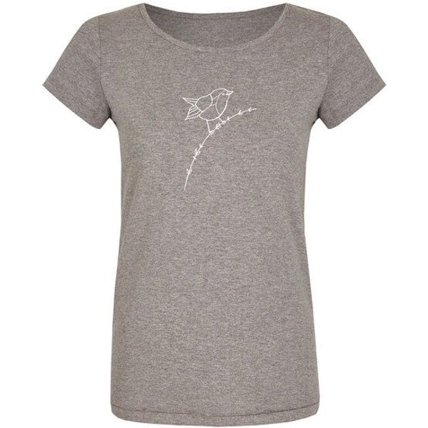 Brandless Basic Bio T-Shirt (ladies) Nr.2 Rotkehlchen GOTS 155g/m²