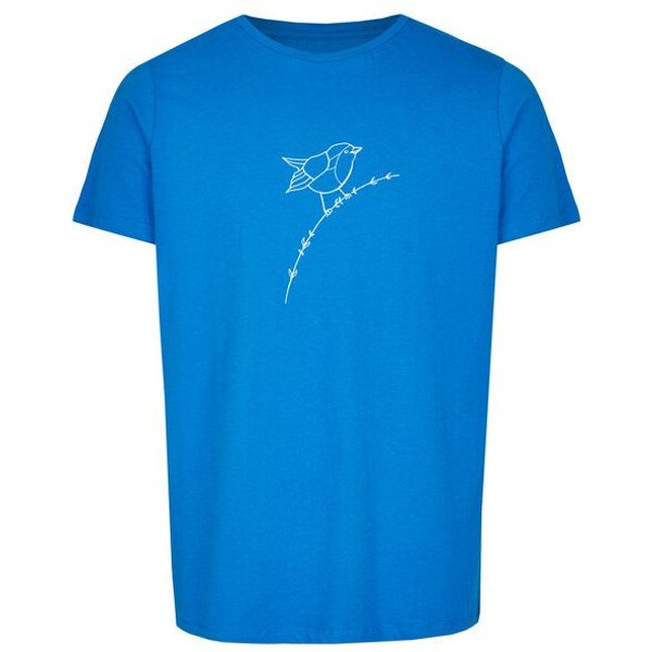 Brandless Basic Bio T-Shirt (men) Nr.2 Rotkehlchen