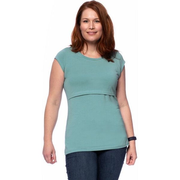 Milchshake 103 BASIC Umstands- und Stillshirt kurzarm aus Bio-Baumwolle