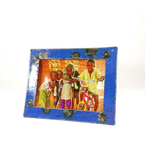 Moogoo Creative Africa Bilderrahmen 13x18 cm aus recycelten Ölfässern | verschiedene Farben | Industrial Design Upcycling