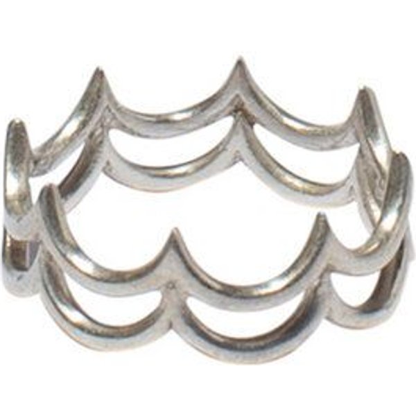 ting goods Big Waves Ring, Messing oder Sterling Silber