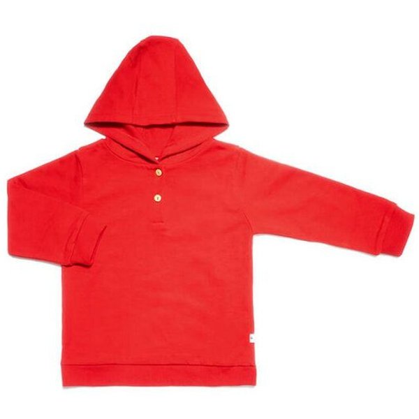 Leela Cotton Baby Kinder Kapuzenshirt Bio-Baumwolle Kapuzenpullover Pullover 2024