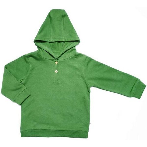 Leela Cotton Baby Kinder Kapuzenshirt Bio-Baumwolle Kapuzenpullover Pullover 2024