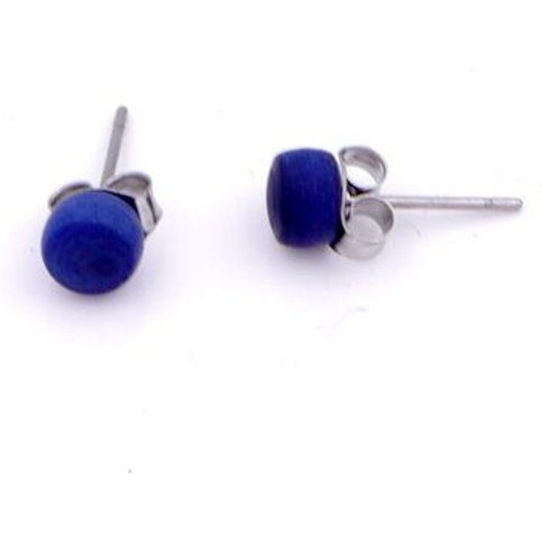 Mekhada Tagua Ohrstecker TOPI 5 mm