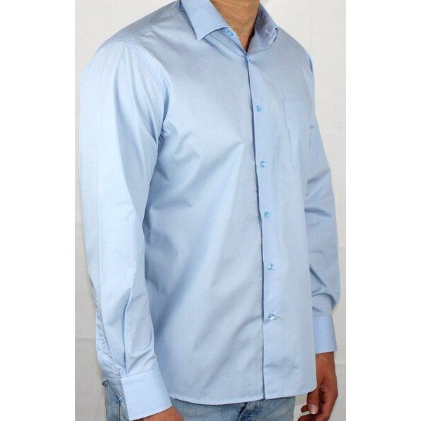 RIBESSE Herren Business Hemd aus Bio Baumwolle slim fit Style