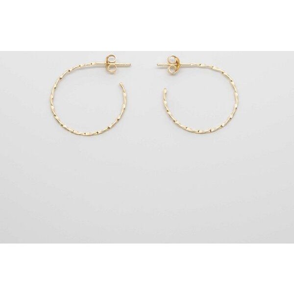 fejn jewelry Creole 'tiny twisted hoop' XS/M