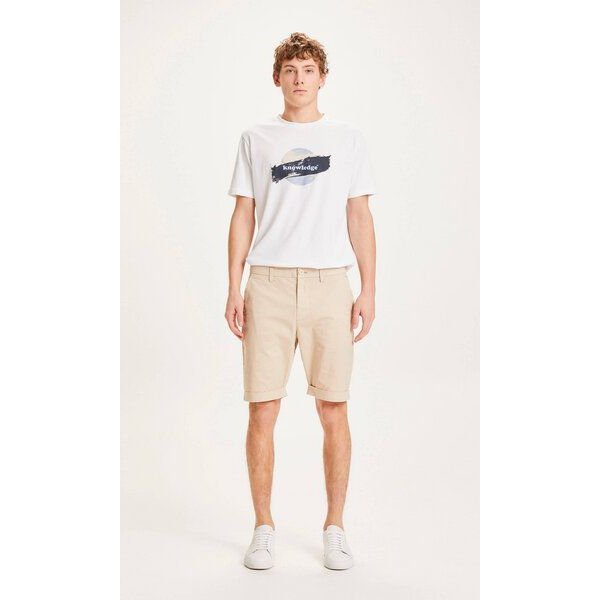 KnowledgeCotton Apparel Shorts - CHUCK regular chino poplin shorts