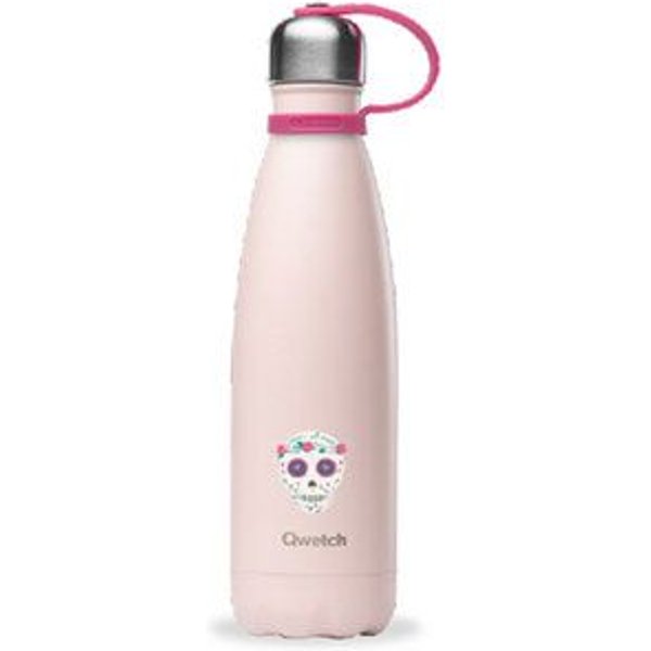 Qwetch Kids Collection isolierte Edelstahl Trinkflasche 500ml Kids Collection Pastell Farben 500ml - isoliert