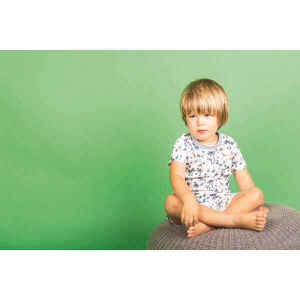 sense-organics Baby Schlafanzug *Palm Tree* GOTS & Fair Trade | Sense Organics
