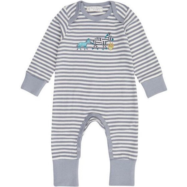 sense-organics Baby Schlafanzug/- overall *Zebra* GOTS & Fair Trade | Sense Organics