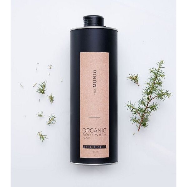 Munio Candela Bio Duschgel Wacholder mit Bio-Kokosnussöl & Sanddornextrakt
