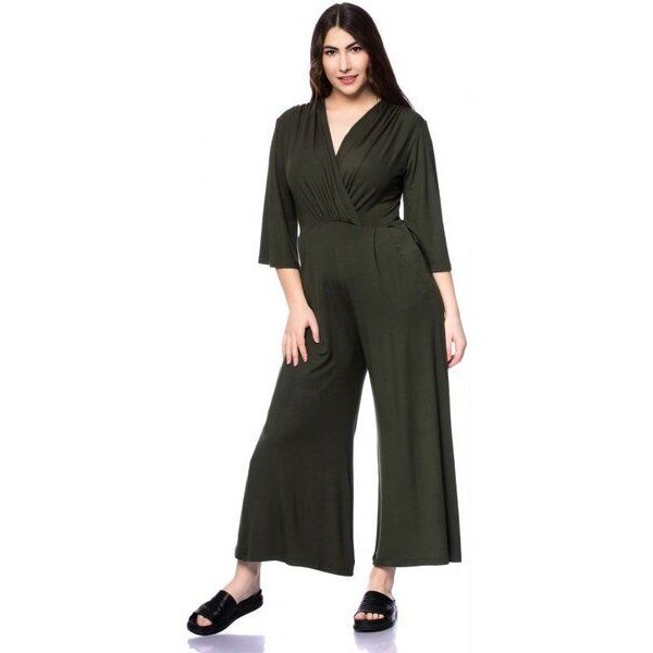 Ingoria MARIKA Jersey-Jumpsuit im Wickel-Look