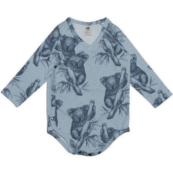 Baby Langarm Wickelbody GOTS & Bio | Walkiddy
