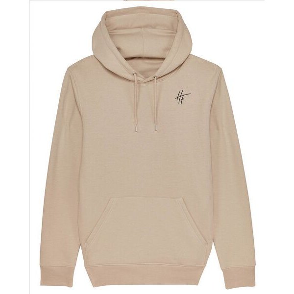 Human Family Bio Unisex Basic Hoodie - "HF" aus Bio-Baumwolle