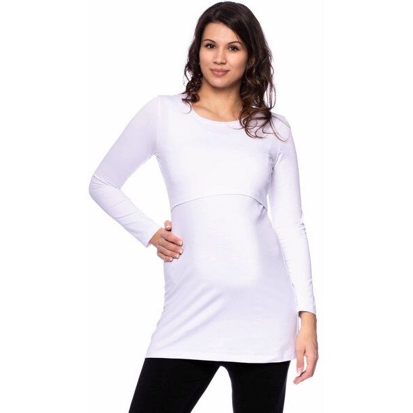Milchshake 107 BASIC Langarm Umstands- und Stillshirt aus Bio Baumwolle