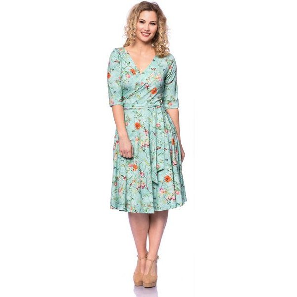 Milchshake AVA wendbares Wickelkleid aus Bambus-Viskose Jersey