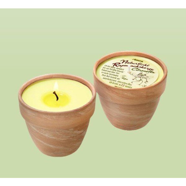Stuwa Rapswachskerzen mit Citronella Duft Vegan & Handmade