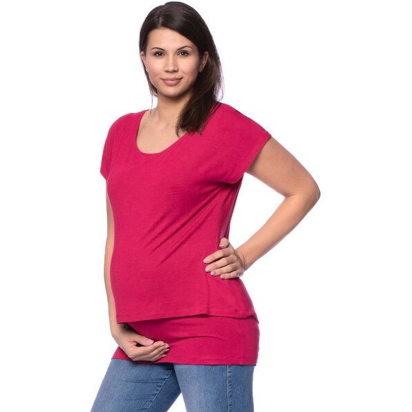 Milchshake APRIL Zweilagiges Umstands- und Stillshirt aus TENCEL Modal