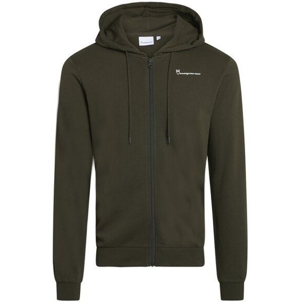 KnowledgeCotton Apparel CEDAR Hood Zip Sweatjacke GOTS/Vegan