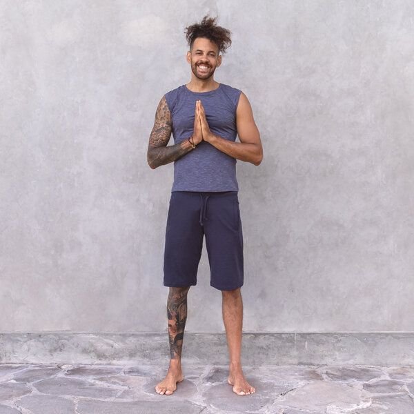 Jaya MIGUEL - Männer - Shorts für Yoga und Freizeit aus Biobaumwolle