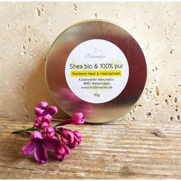 Küstenseifen Manufaktur Bio Sheabutter pur für trockene Haut