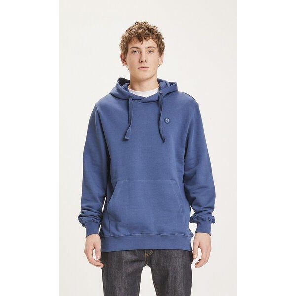 KnowledgeCotton Apparel Kapuzenpullover - Elm Hood Basic Badge Sweat GOTS Vegan