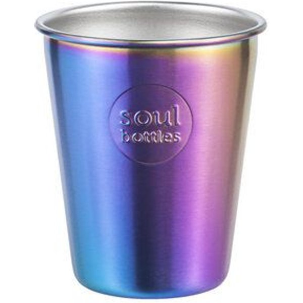 soulbottles Plastikfreier Trinkbecher aus Edelstahl • soulcups steel Utopia • 0,3 l und 0,4 l