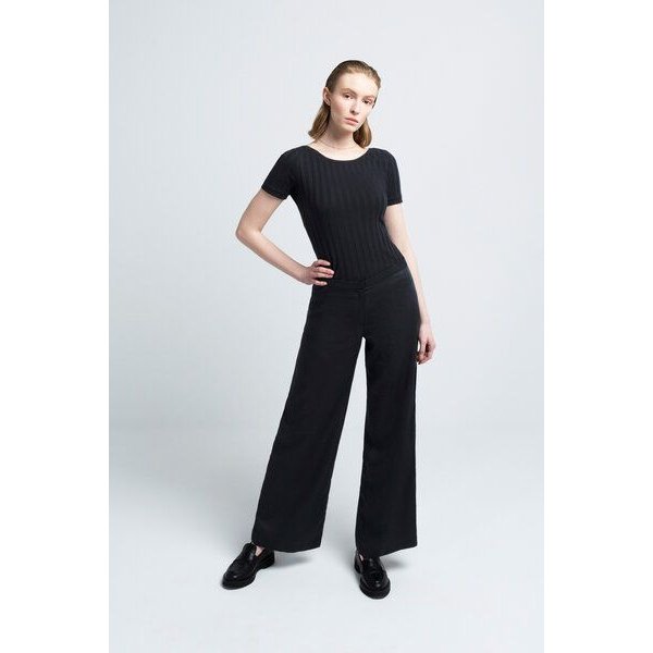 SHIPSHEIP CORA - Damen Shirt in Ripp-Optik aus Bio-Baumwolle