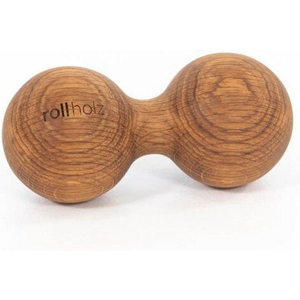 rollholz Doppelkugel - nachhaltiges Faszientraining und Eigenmassage