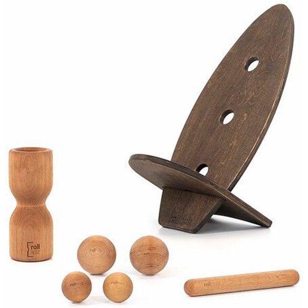 rollholz Balance Board Set groß | FSC | Hergestellt im Schwarzwald