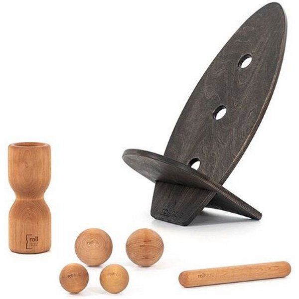 rollholz Balance Board Set groß | FSC | Hergestellt im Schwarzwald