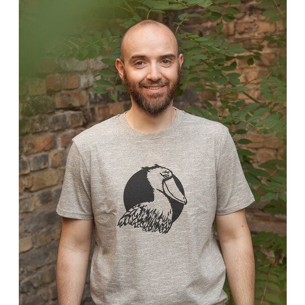 päfjes Sally Schuhschnabel - Fair Wear Männer Bio T-Shirt - Heather