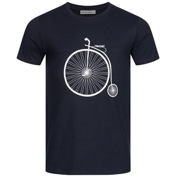 NATIVE SOULS T-Shirt Herren - Retro Bike