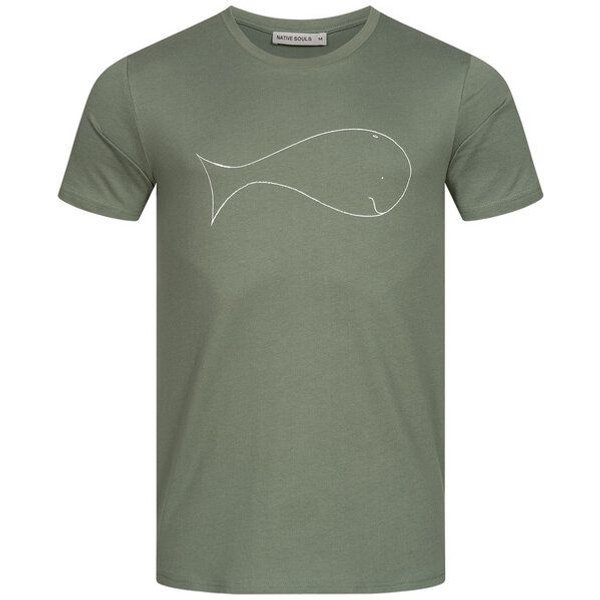 NATIVE SOULS T-Shirt Herren - Whale