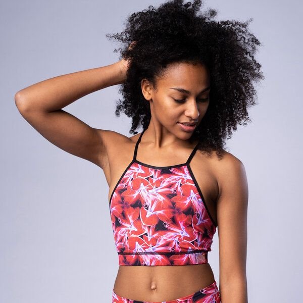 Flying Love Birds "Radiant Flower" Bustier
