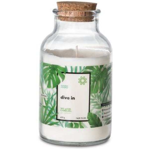 We Love Candles Duftkerze GoGreen "Dive In" aus Sojawachs, 100% vegan