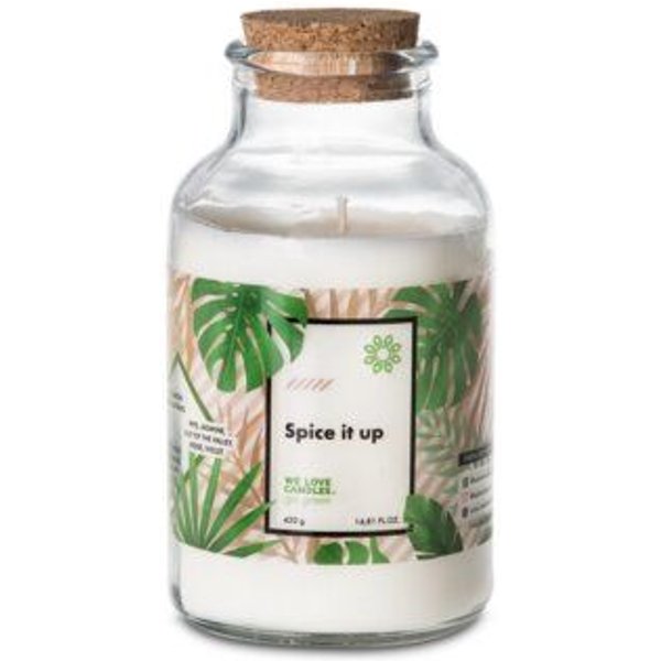 We Love Candles Duftkerze GoGreen "Spice it Up" aus Sojawachs, 100% vegan