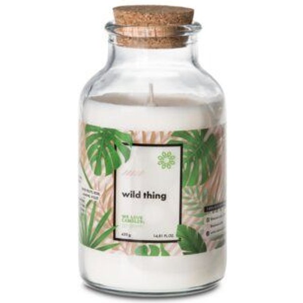 We Love Candles Duftkerze GoGreen "Wild Thing" aus Sojawachs, 100% vegan