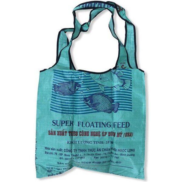 Beadbags Einkaufstasche Ri43 recycelter Reissack