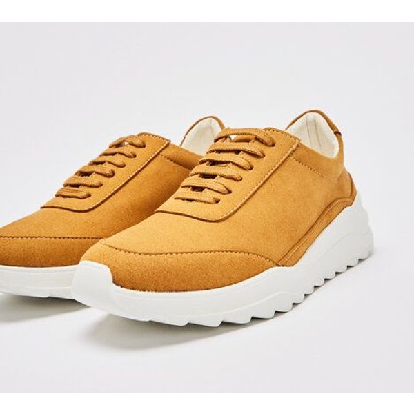 NINE TO FIVE #pedró veganer Sneaker, Herren Runner aus recycelter Mircofaser